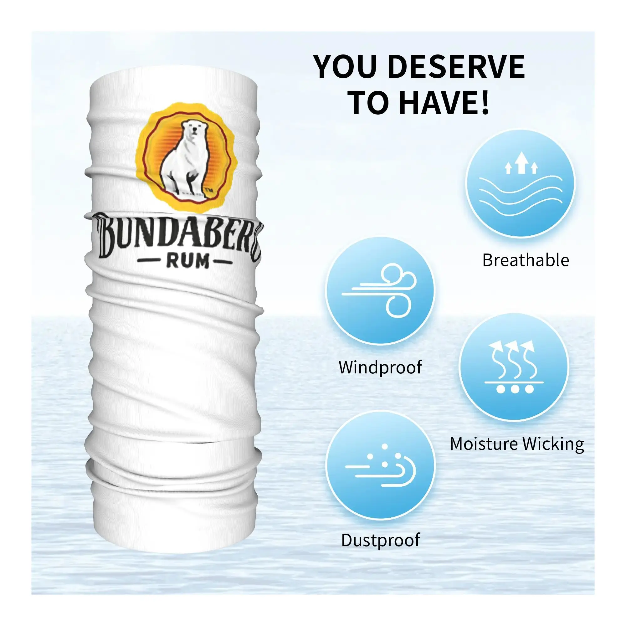 باندابيرج رم باندانا غطاء الرقبة المطبوعة التفاف قناع وشاح متعدد الوظائف عقال الرياضة في الهواء الطلق للرجال النساء الكبار قابل للغسل #5