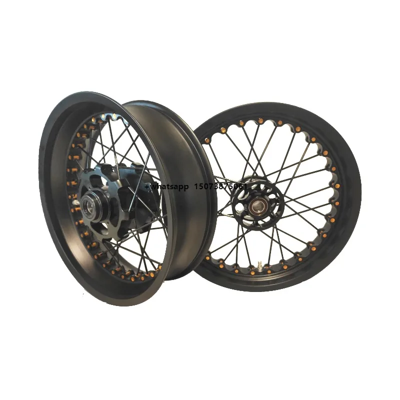 16 17 Inch  Disc Brake Compatible Motorcycle Tubeless Wheels Set for  F850 GS S 1000 XR R 1200 GS Adventure