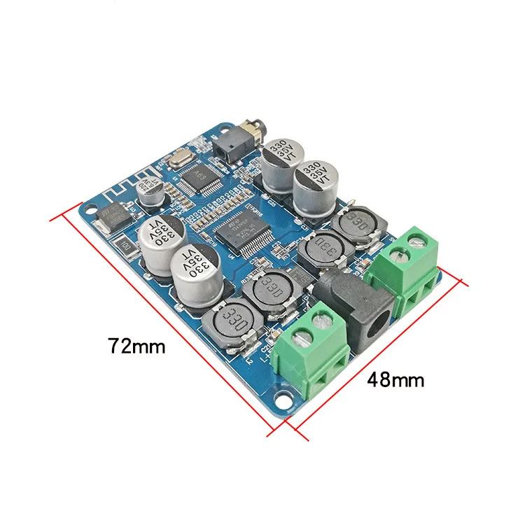 Bluetooth speaker modified power amplifier board, Bluetooth music receiving power amplifier board 2X25W
