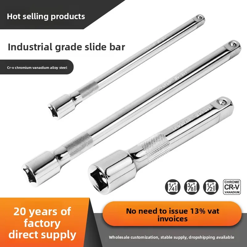 

Premium Auto Repair Tool Kit, Universal Socket Extension Rods & Connector Bar, Wrench and Driver Bits Set