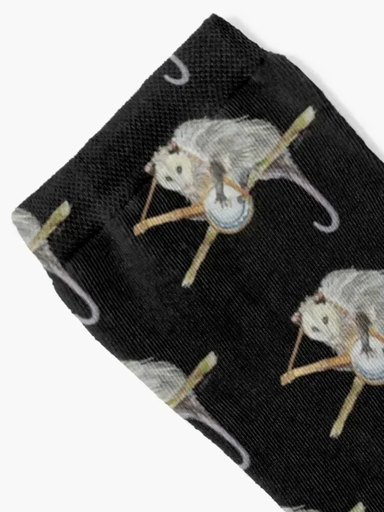 Trash Banjo Opossum Socks Toe sports luxury floral Girl'S Socks Men's