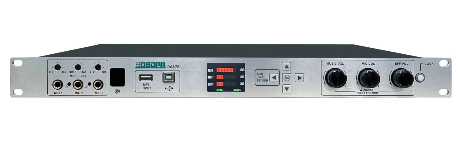 معالج الصوت الاحترافي معالج الصوت الرقمي عالي الجودة