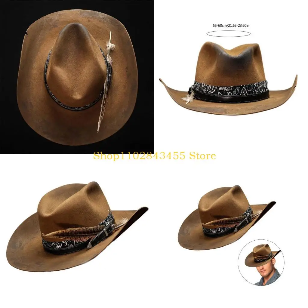 49mc-wool-hat-cowboy-hat-hippieshat-adult-fedoras-hat-stage-show-costume-headpiece