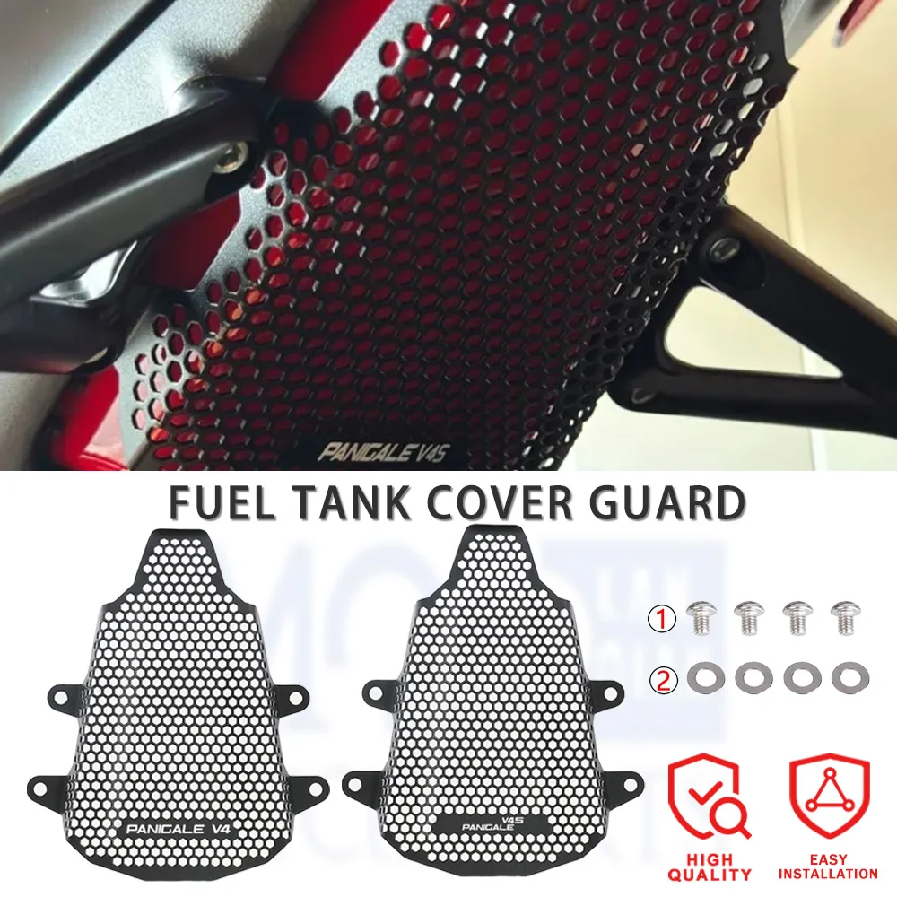 For Ducati Panigale V4 S/SP/R/Superleggera PANIGALE V4 2021 2022 2023 Motorcycle Pillion Peg Removal Tank Grille Fuel Tank Guard
