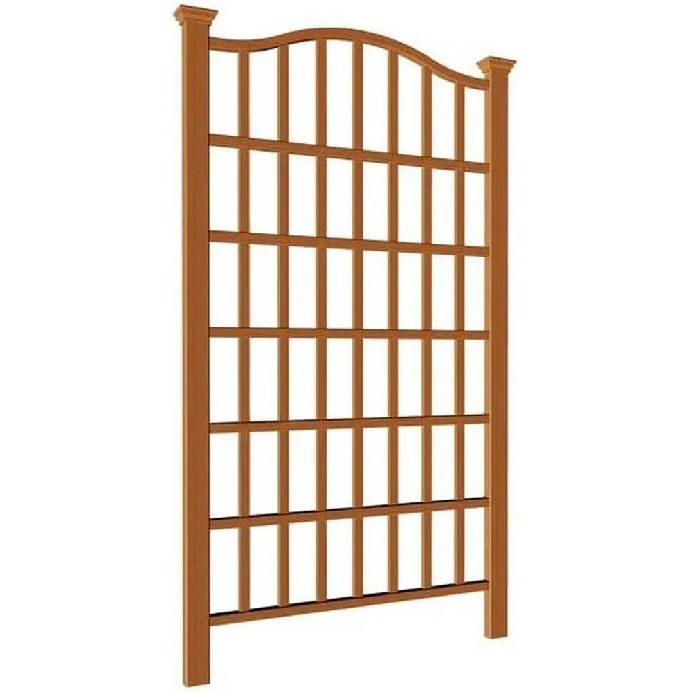 54 Inch Wide x 90 Inch Tall Composite Vinyl Garden Trellis