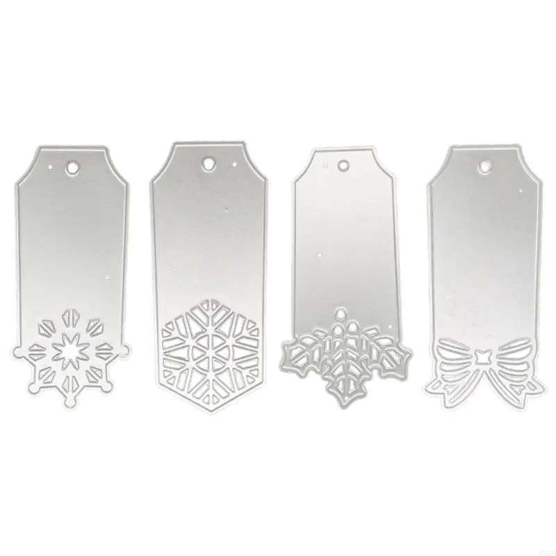 

896A Snowflake Tag Metal Cutting Dies Stencil DIY Scrapbooking Album Paper Card Template Mold Embossing Decoration