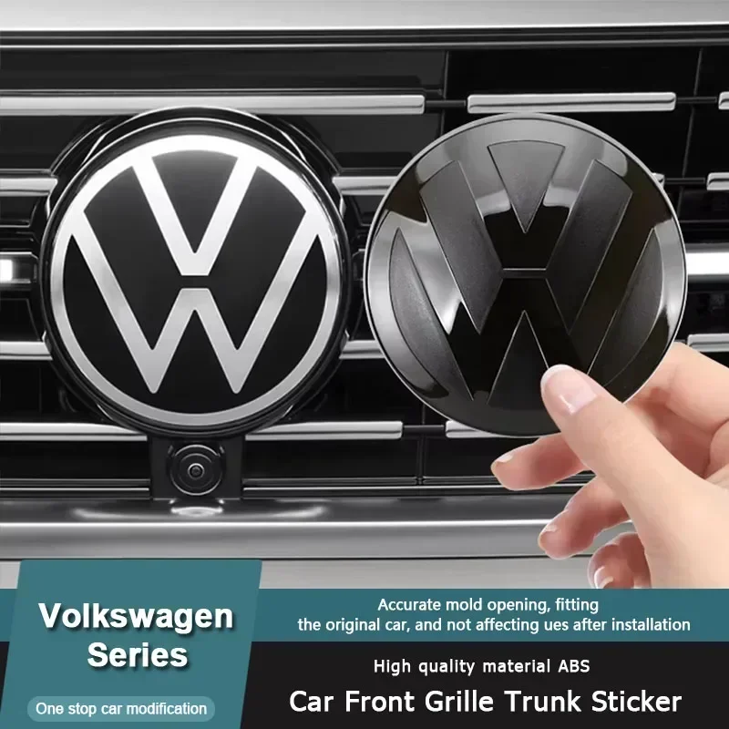 

Car Front Bonnet Grille Emblem Cover Rear Trunk Lid Badge Sticker For VW Polo GOLF 6 7 8 Passat B6 B7 B8 Variant CC Tiguan Atlas