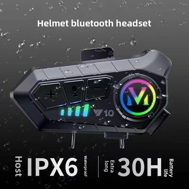 

Y10 Smart Helmet Bluetooth Headset IPX6 Waterproof Noise Cancelling Motorcycle Full Face High Quality Sound Long Battery Life