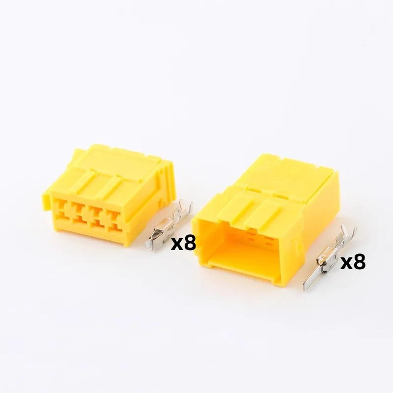 

8 Pin Automotive driving recorder power supply connectors electronic tachometer Speed sensor signal plug For Truck goods train