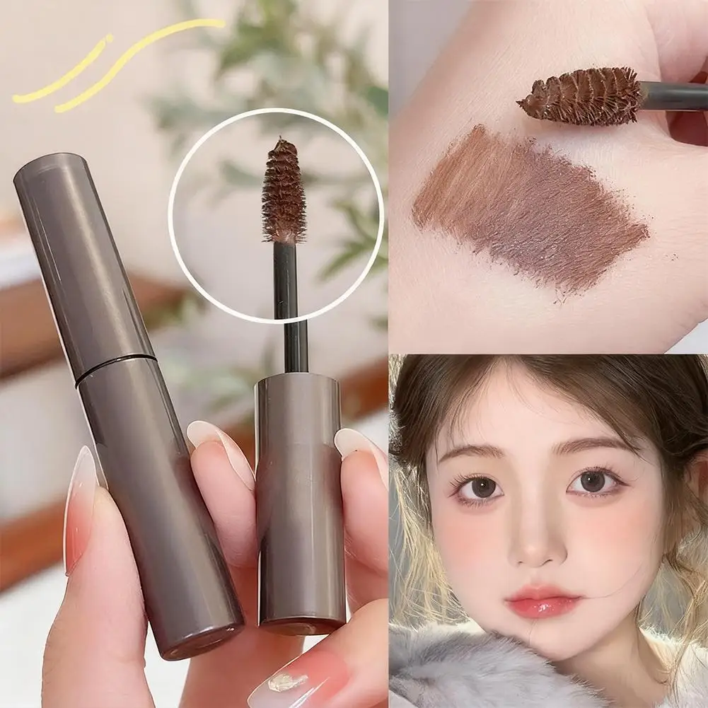 Naturalny jasnobrązowy żel do brwi w formie peel-off, wodoodporny, odporny na rozmazywanie, trwały efekt tatuażu, płynny krem do koloryzacji brwi bez makijażu H4U4