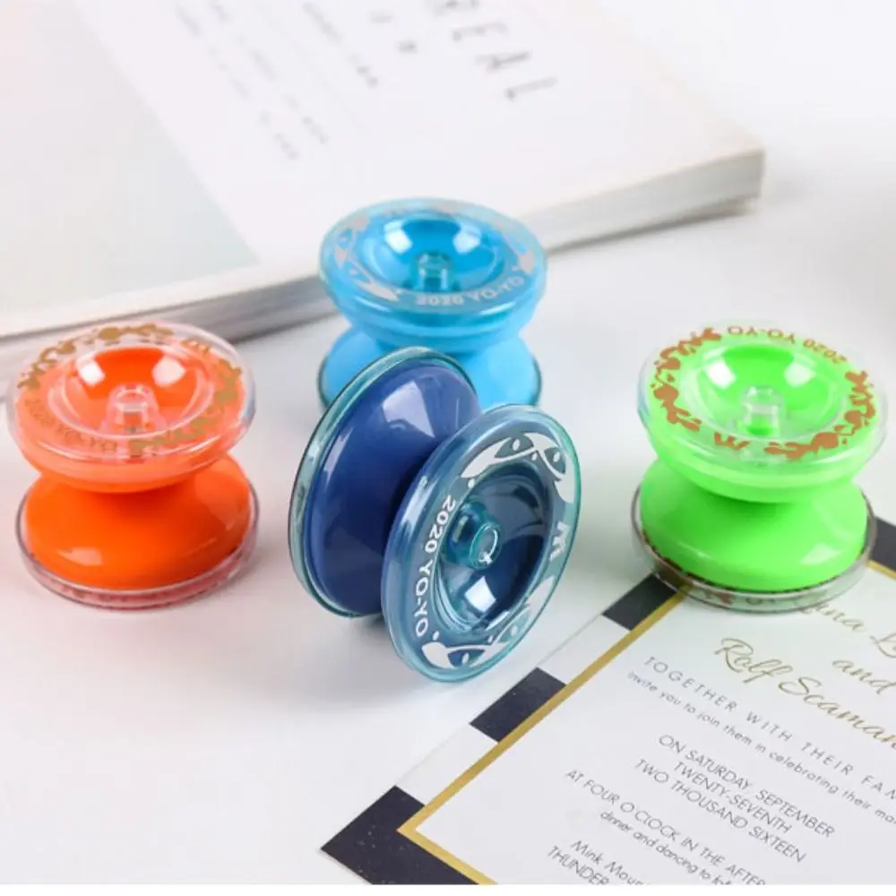 Hot Butterfly Shaped 1A Yoyo Toy Brainstorming Nostalgia Yoyo Ball Plastic Concentration Floor Stall Toys Children