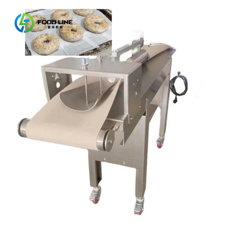 Bagel Line Hot Sale Fully Automatic Bread Making Machine for Small Businesses Burger Making Machine American Bagel Line