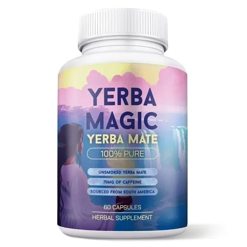 

Капсулы Yerba Magic Yerba Mate — чистая энергия, туман для мозга и здоровье Gut