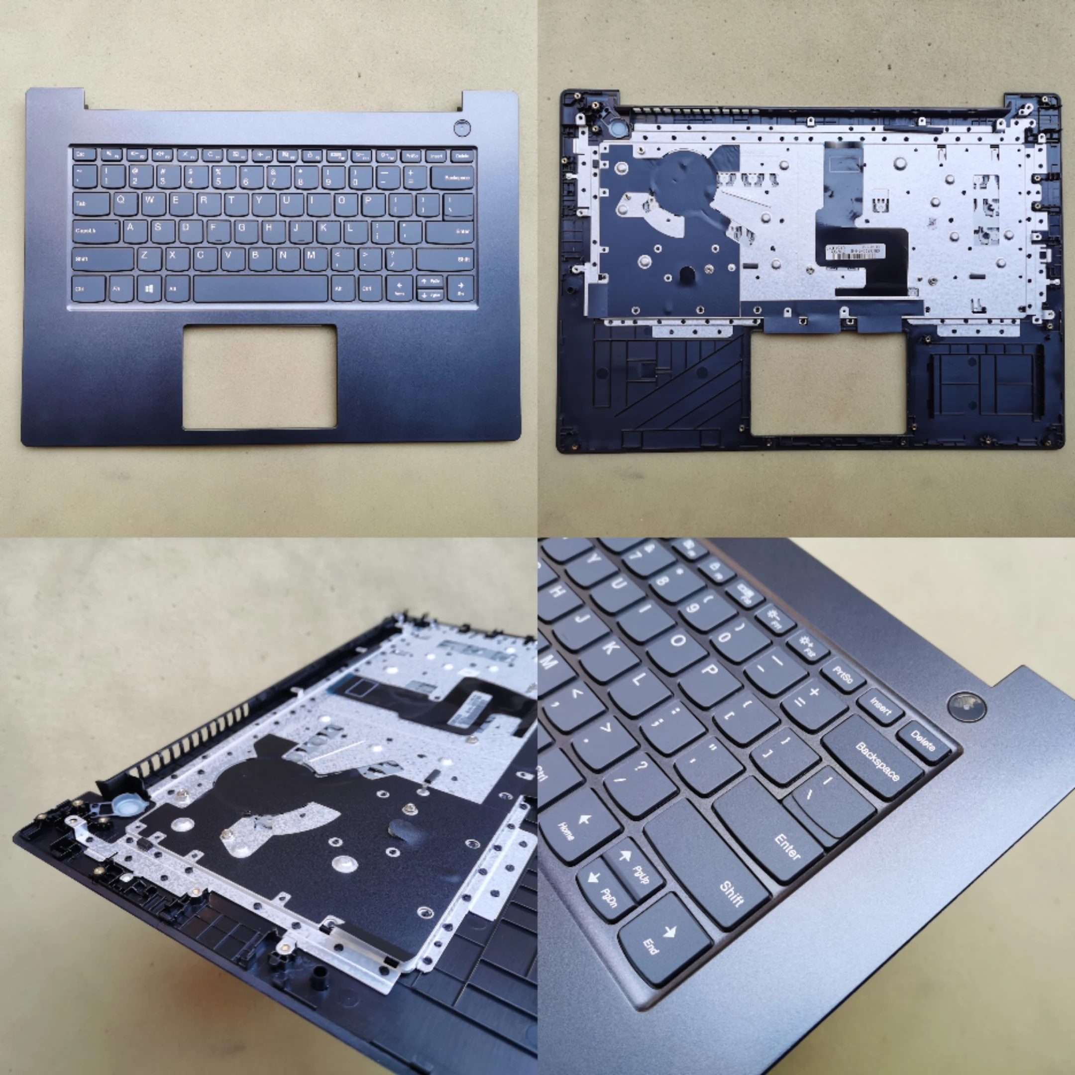 

New laptop upper case cover palmrest with keyboard for lenovo E43-80 K43C-80 E4380