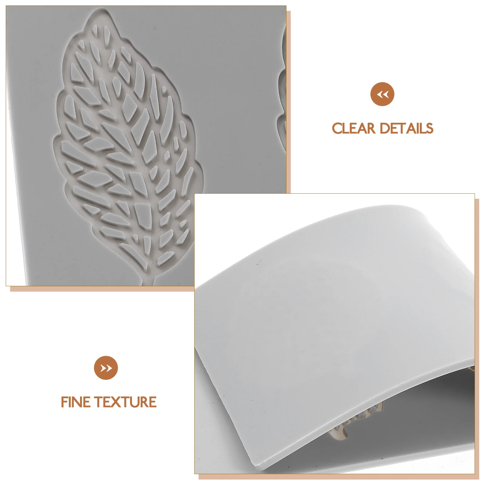 

Flexible Silicone Leaf Mold Fondant Mold for Cake Cookie Chocolate Biscuit Multi-Use Leaf Molds Silicone