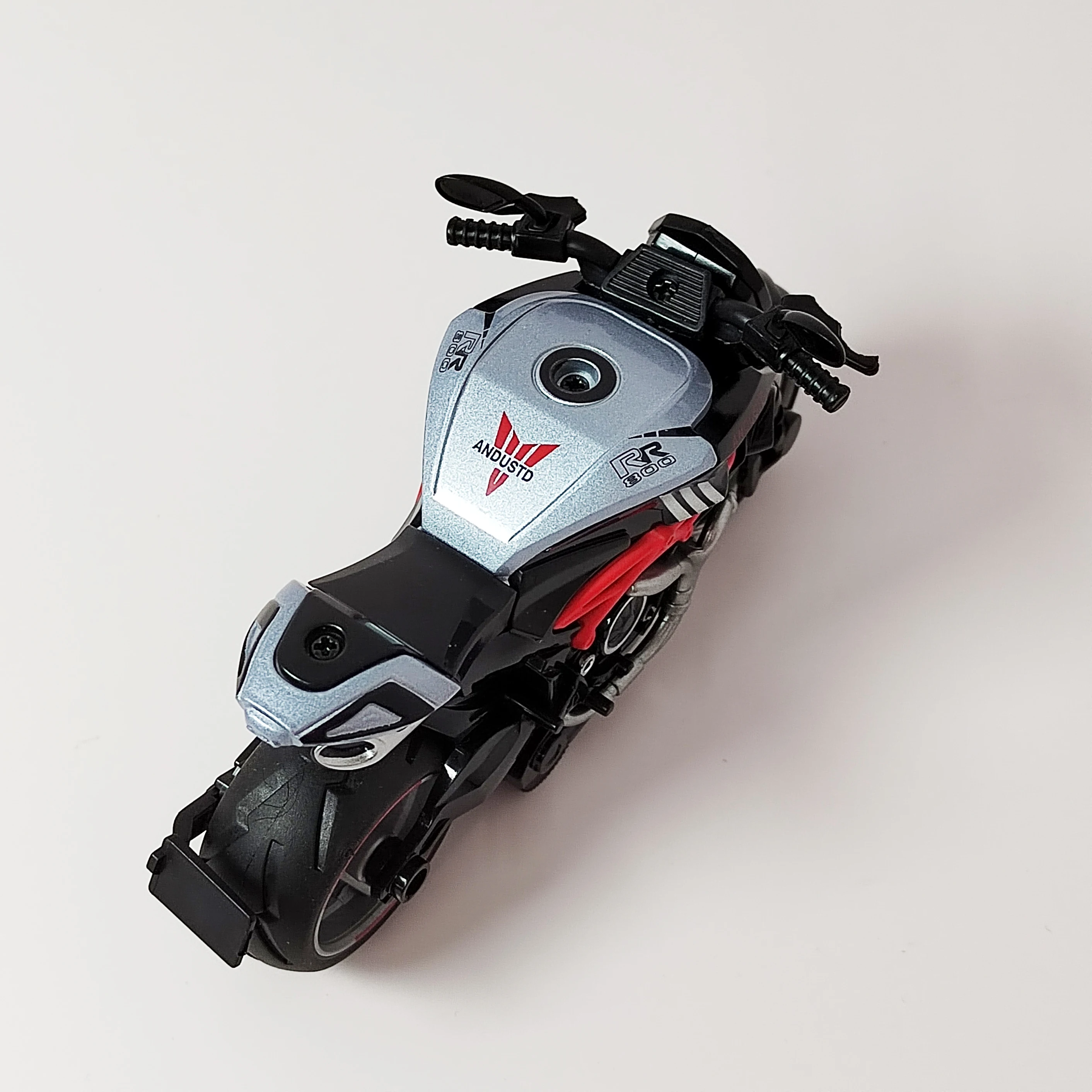 Mini modelo de motocicleta de aleación fundido a presión, simulación portátil, decoración de coche extraíble, colección de vehículos todoterreno, juguetes de regalo, 1:14