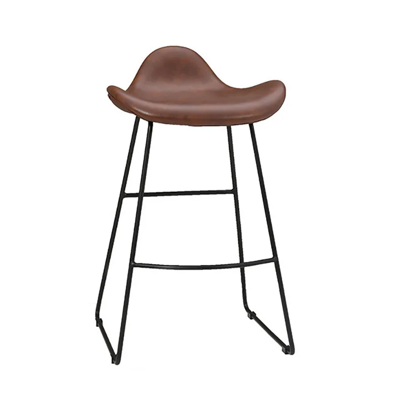 #Bar chair simple and innovative leisure bar cafe high chair wrought iron personalized home stool retro fashion bar chair