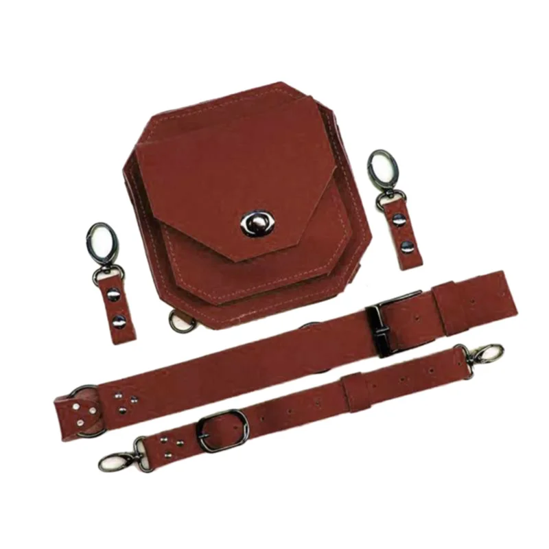 Casual Small Square Bag Multi-functional Outdoor Leg Mobile Phone Bags Vintage PU Leather Waist Bag