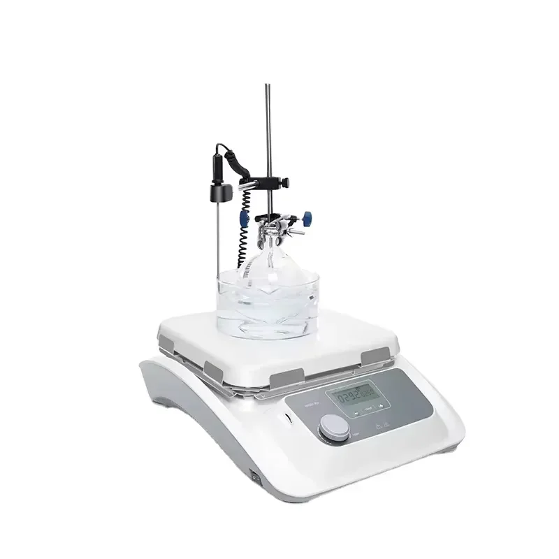 BIOSTELLAR Hotplate 10-inch Large Working Plate RT-500C 99h59min Timer HP500-Pro LCD Display Low Price