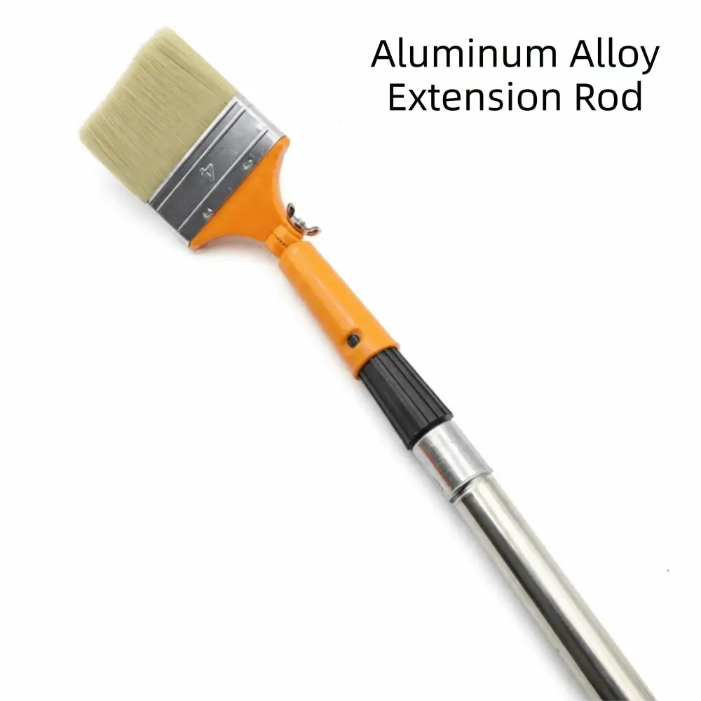 New Material Plastic Handle Adjustable Paintbrush Replaceable Brush Head Adjustable Brush Head 360° Bend Pipe 360° Elbow