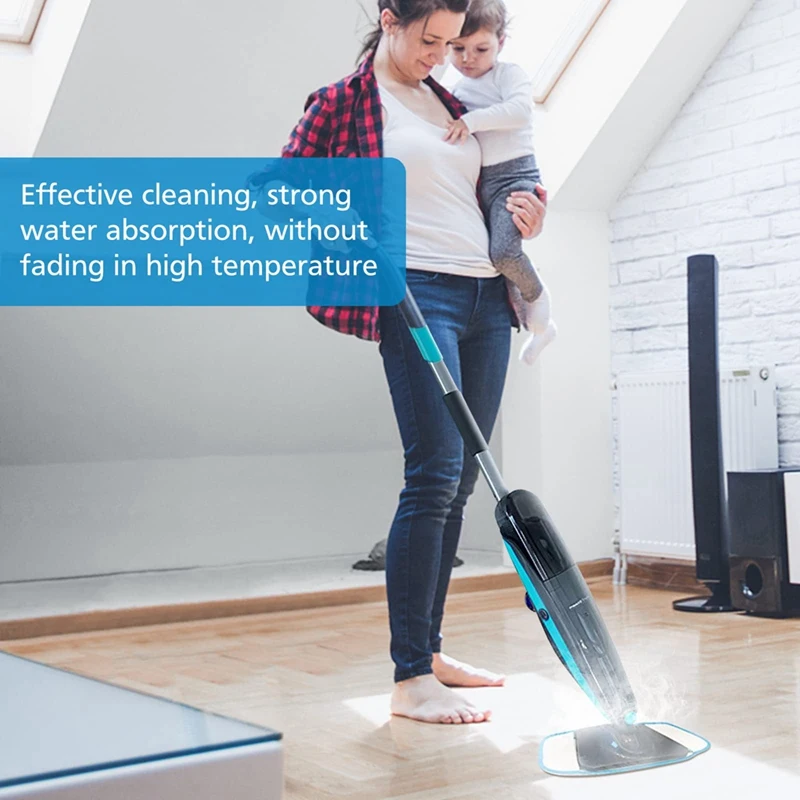 Panno per la pulizia di ricambio panno per mocio compatibile per Pursteam X11-T modello a vapore X11-T / X11-G / X11-B