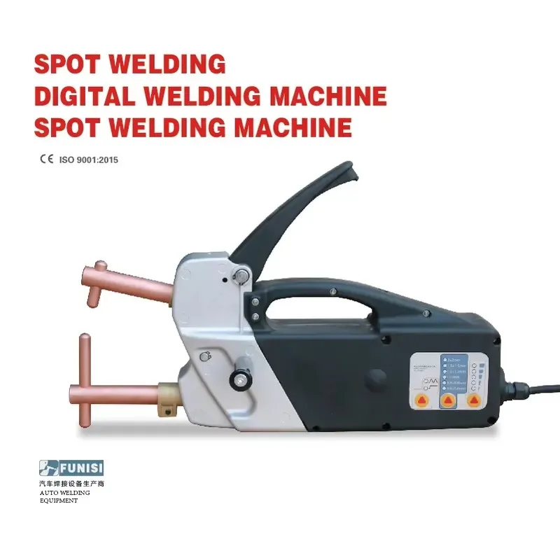Hot Sale FUNISI Air Cooling Portable Double-Sided Spot Welding Machine with Control Panel for Auto Body Repair
