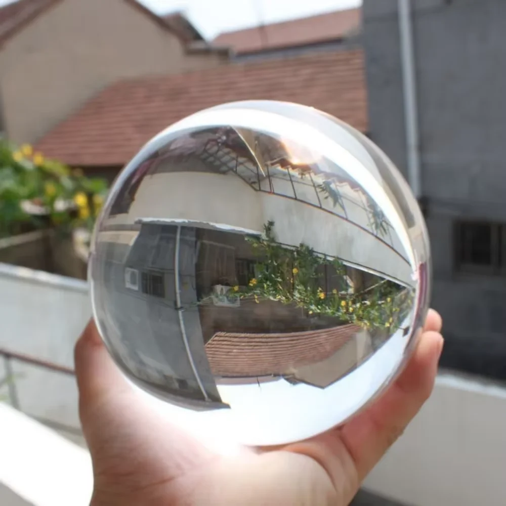Extra-large glass sphere, energy ball, spiritual healing, demagnetization, decorative item, meditation