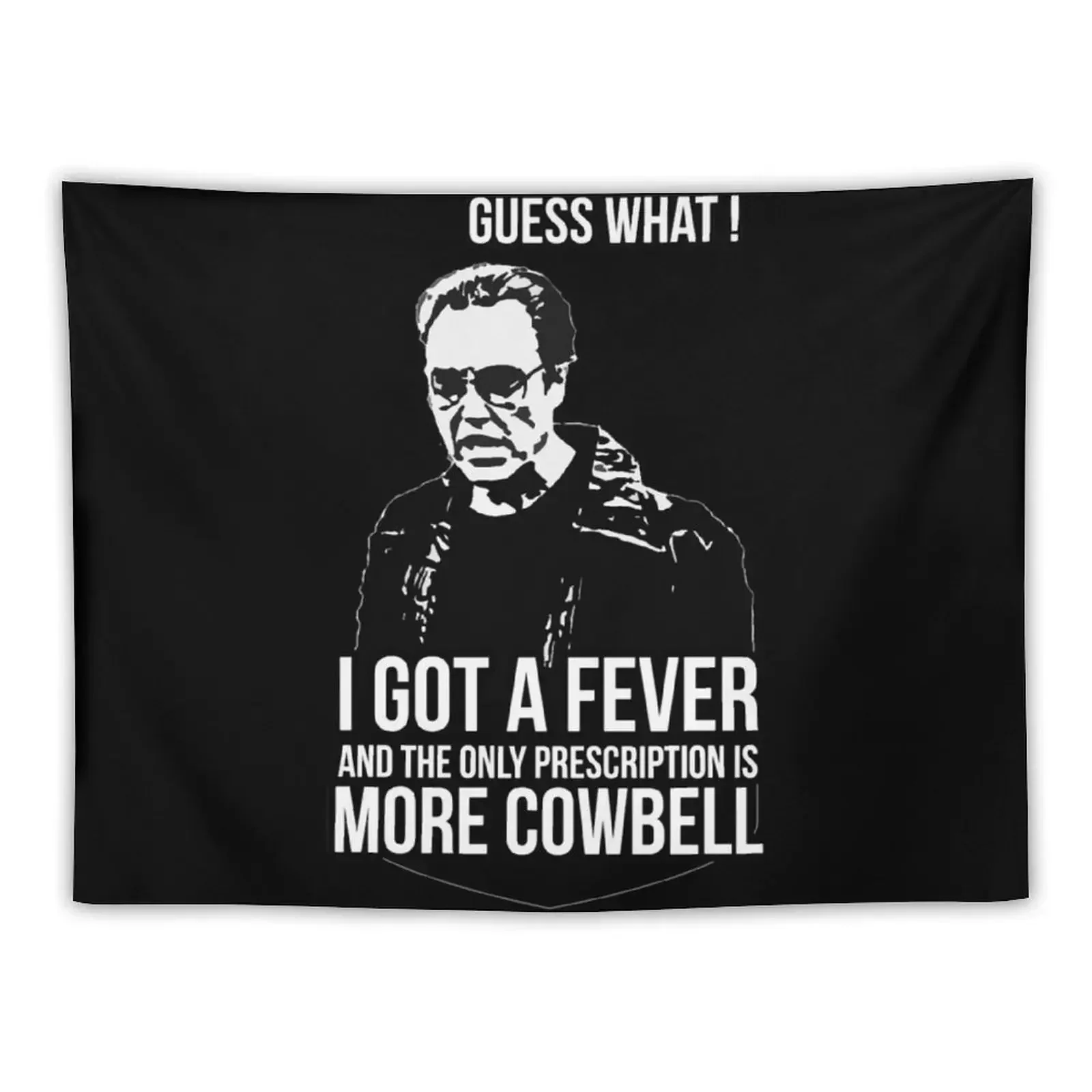 MORE COWBELL Essential Tapestry Aesthetic Room Decor Home Decor Accessories Wall Decor Hanging Tapestry