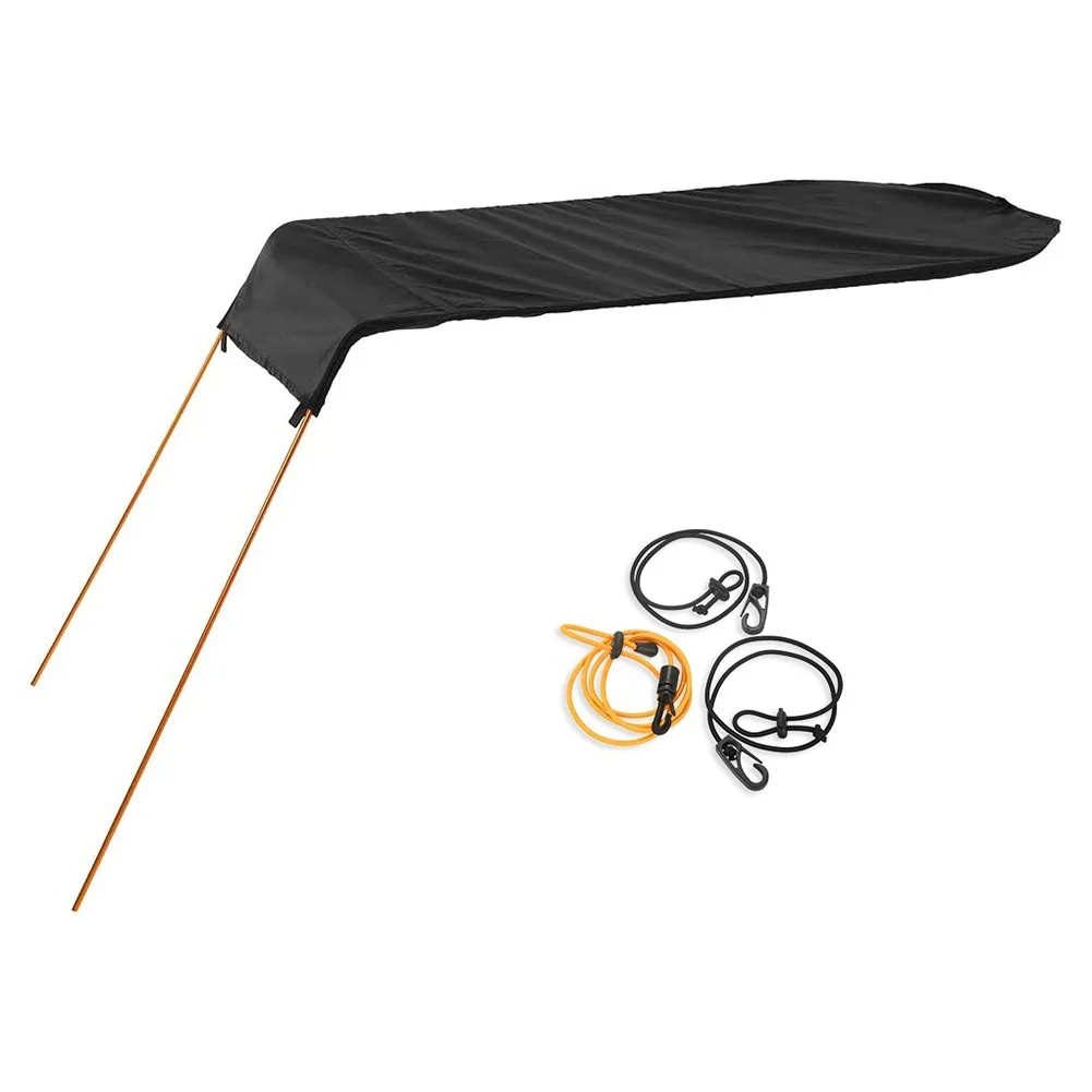 For Kayak Sun Shade Awning Tent Inflatable Boat Canopy Sunscreen Rain ProtectorDetachable Drifting Shelter