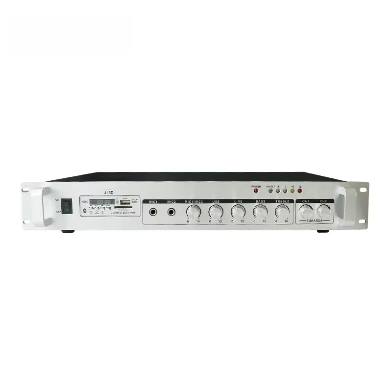 1.5U Public Address Amplifier System 180W PA Power Amplifier Voltage Power Amplifier