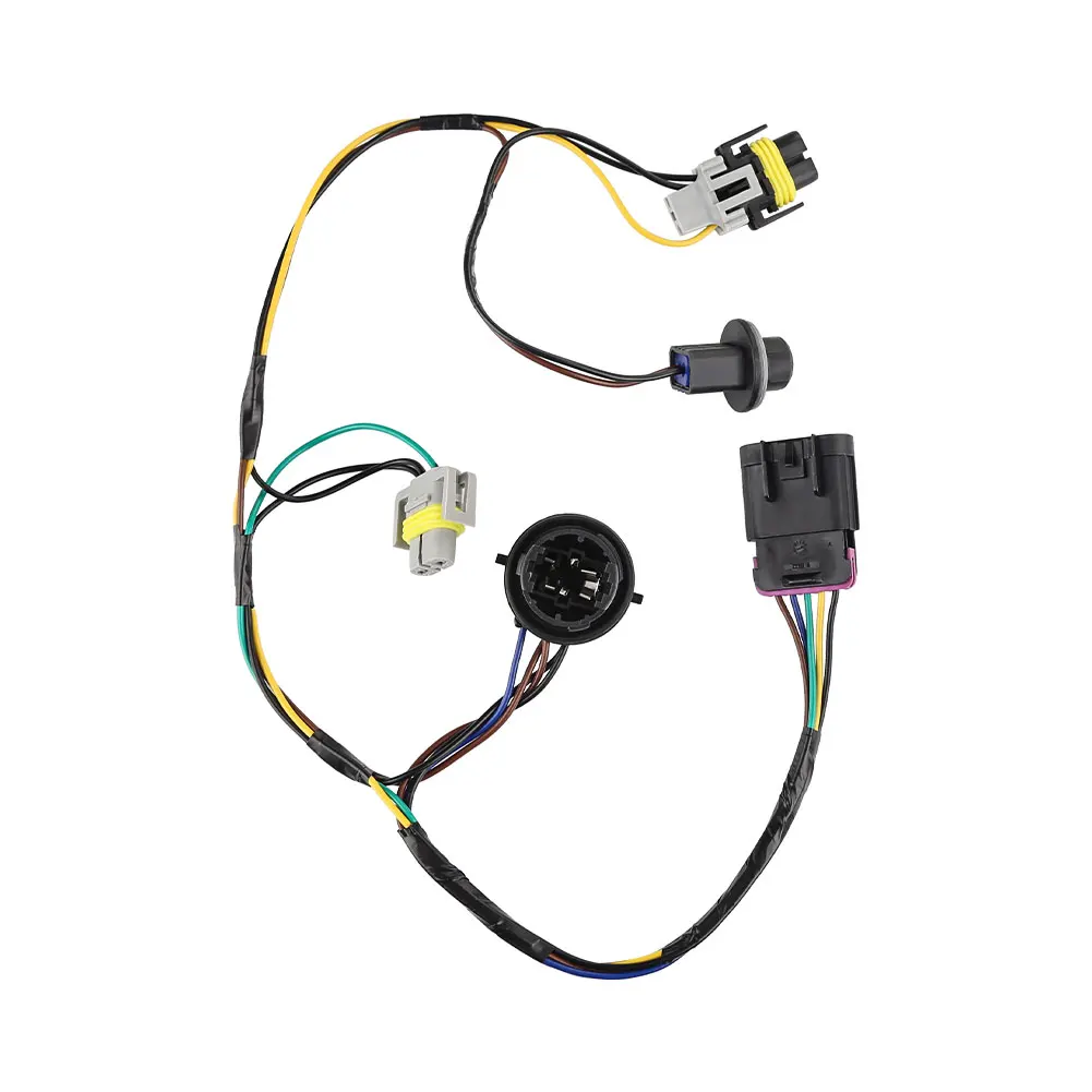 

Herorider 15930264, жгут проводов автомобильных фар, кабель для Chevy Malibu 2008-2012, розетка переднего освещения, провод 645-539, автозапчасти