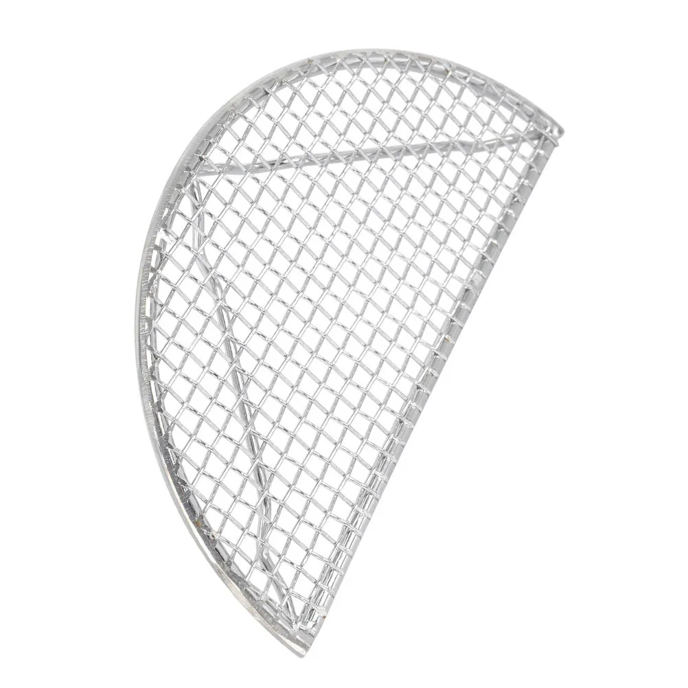 

1Pcs Stainless Steel Semicircular Frying Pan Shelf Heat-Resistant Oil Drain Rack Easy Clean Dishwasher Safe Large Volume Kitchen