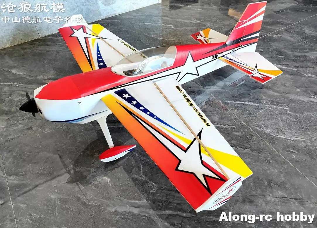 

Future PP Material Foam Plane RC 3D Airplane 38 inch 965mm Wingspan 15E Slick540 Slick F3D Airplane KIT or PNP Set 07A Color