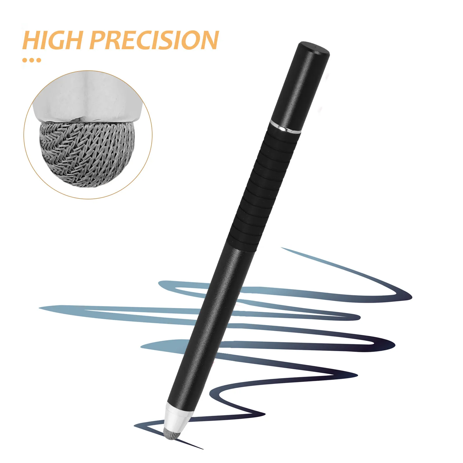 4Pcs M5 External Thread Capacitive Pen Tip 5Mm Mesh Fiber Stylus Replacement for Precise Sketching Painting Note Taking Stylus