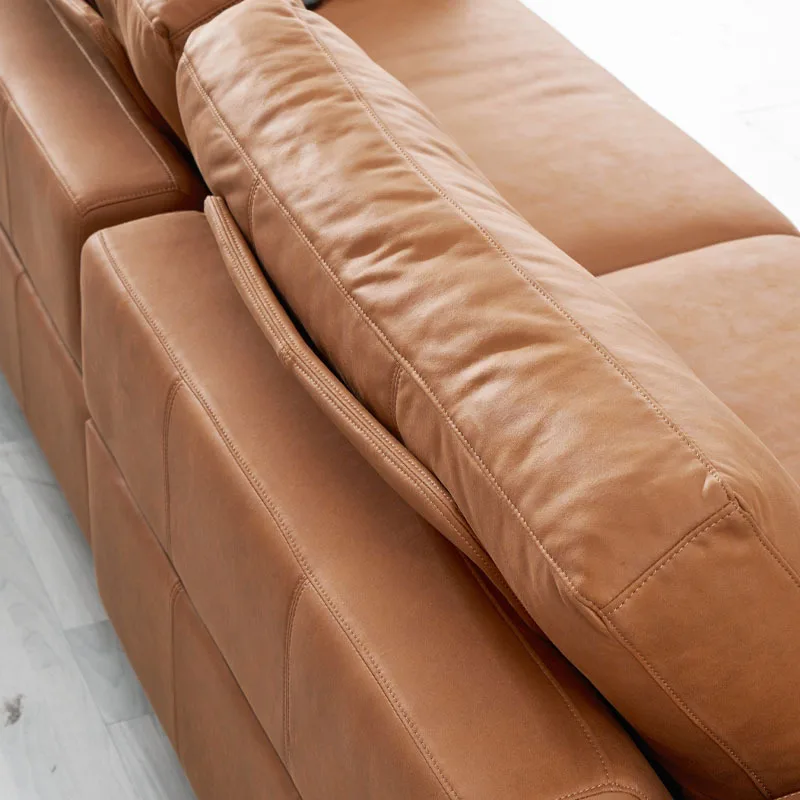 Nordic minimalist electric, multi-functional half-lying, technical cloth sofa