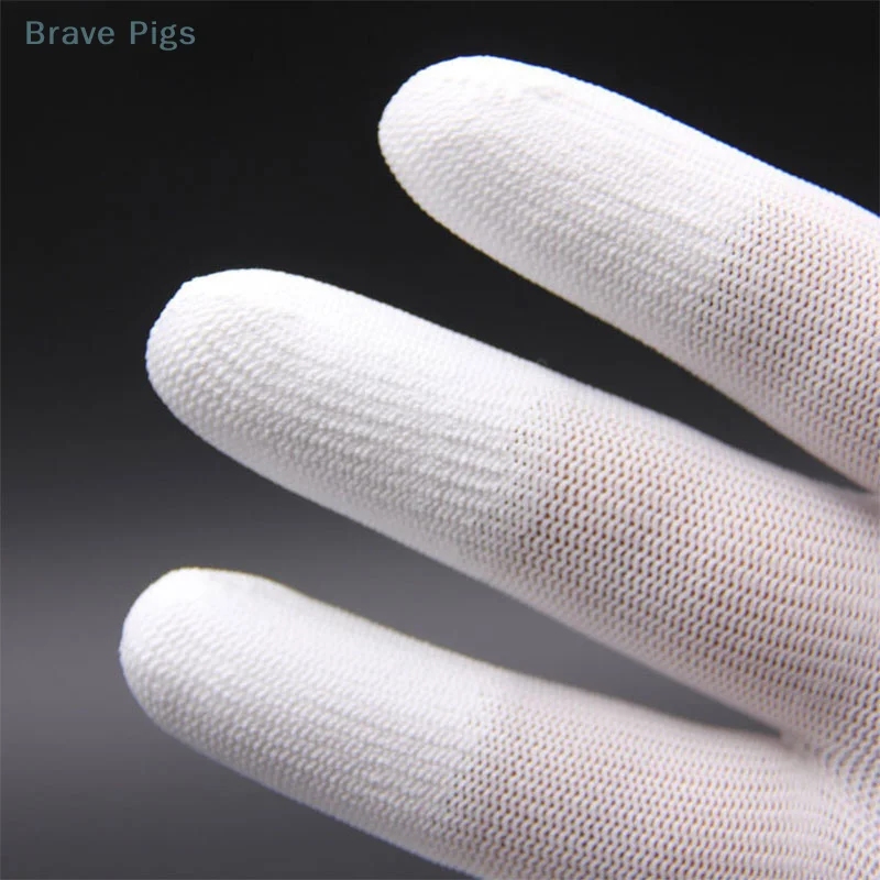 

Anti Static ESD Electronic Working Gloves Pu Finger PC Antiskid for Garden