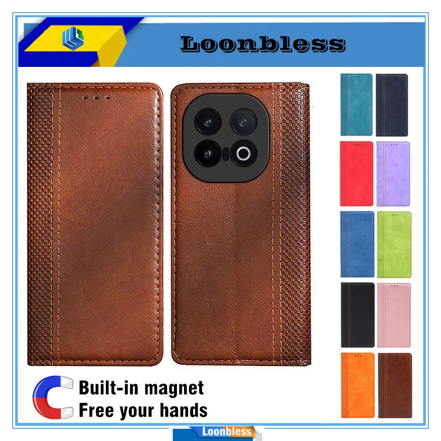 Funda celular para vivo iQOO 13 funda de teléfono versión Global libro Etui vivo iQOO 13 funda vivo iQOO 13 5G iQOO13 carcasa de teléfono
