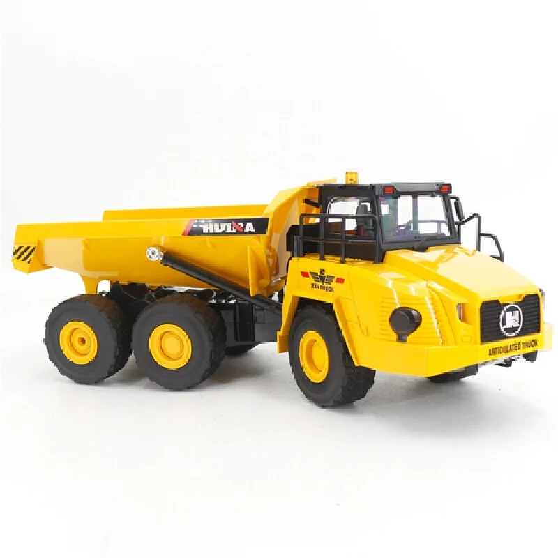 Huina Remote Control Articulated Dump Truck 1 16 Scale 11 Channel Electric Engineering Vehicle Model For Adult Collectors
