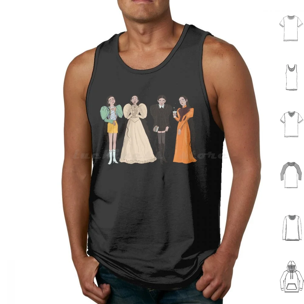 Bella Baxter Tank Tops Vest Sleeveless Poor Things Stone Movie Yorgos Lanthimos Film Mark Ruffalo Stone Cinema Yorgos