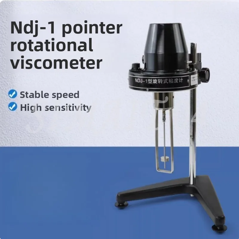 High-Precision Rotary Digital Viscometer Viscosity Tester 10~2000000 Mpa.s Ndj1/4 Pointer Laboratory Viscosity Tester BB