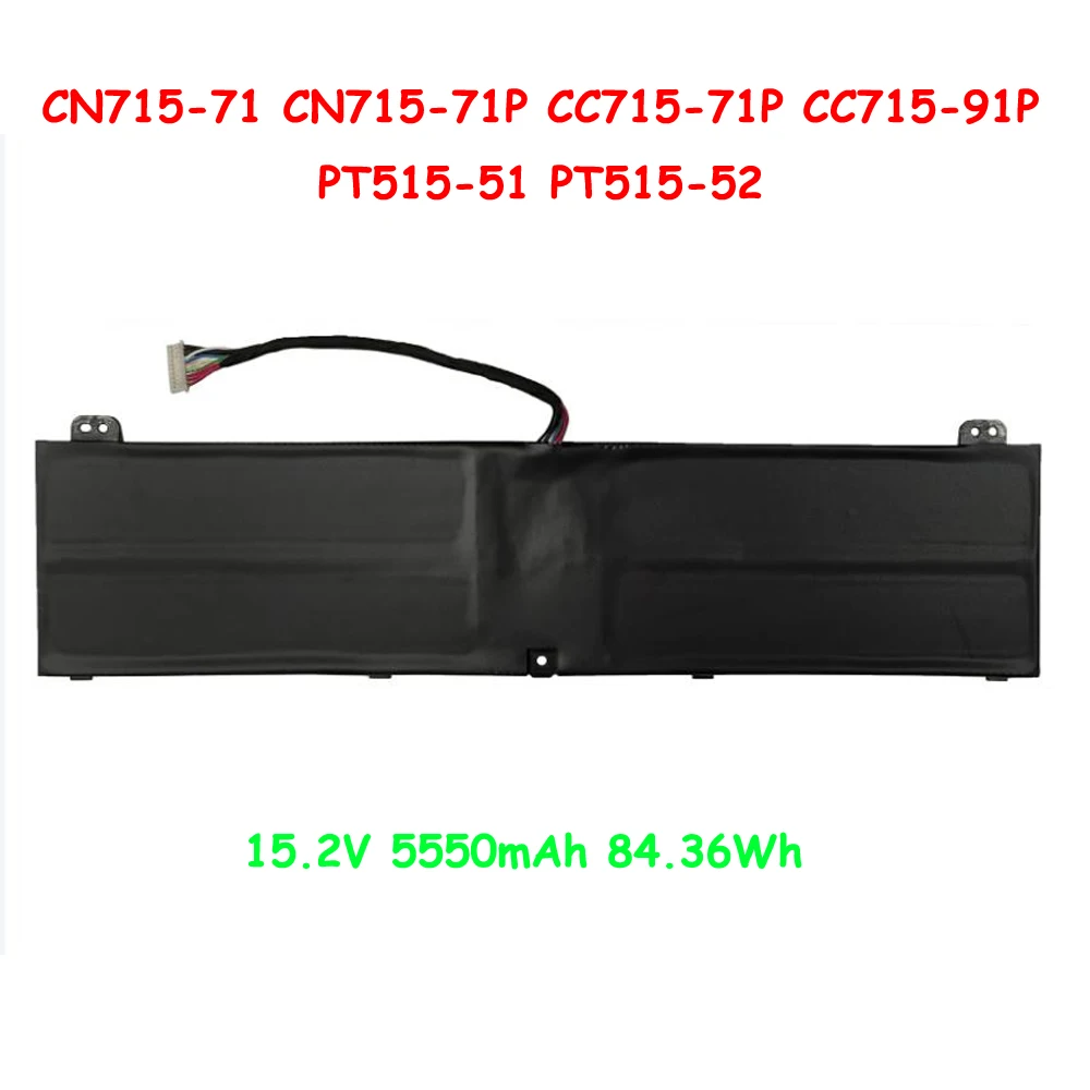 AP18JHQ Laptop Battery For ACER ConceptD 7 CN715-71 CN715-71P CC715-71P CC715-91P PT515-51 PT515-52 15.2V 5550mAh 84.36Wh New