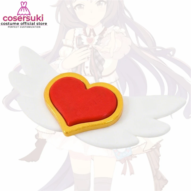 

Uma Musume Pretty Derby Yamanin Zephyr Brooch Cosplay Prop Halloween Carnival Convention 3D Printing Accessories