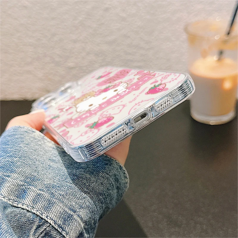 Etui na telefon Honor X9a X8b 90 Lite X9b Y9 Prime 2019 X7b Przezroczyste Miękkie Hello Kitty Sanrios