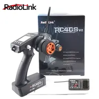 Radiolink RC4GS V2 4 CH FHSS RC Transmitter Remote Controller R6FG / R7FG With Gyro For RC Car Truck Crawler Wltoys Model