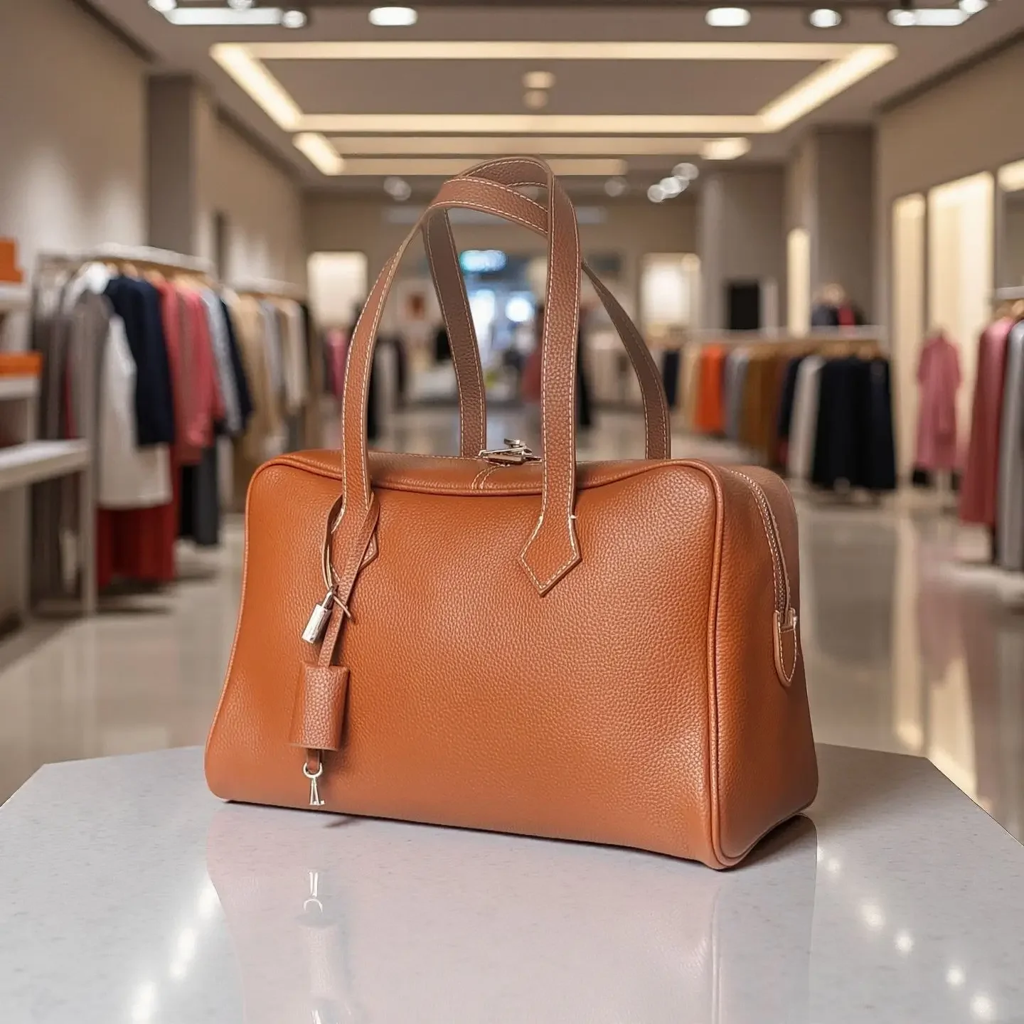 فيكتوريا الجلود وسادة مستطيلة حقيبة يد المرأة حقيبة كتف تحت الإبط حقيبة لينة بولي Material المواد نمط محايد الحد الأدنى