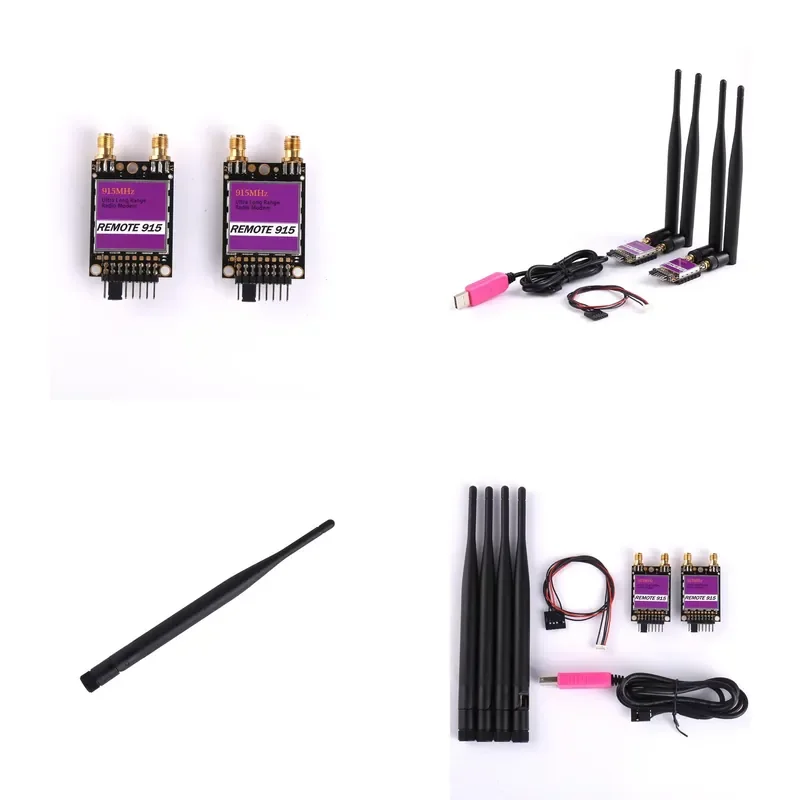 40km Long Range RDF900 915Mhz Radio Modem Remote 900 Data Diversity Telemetry for APM Pixhawk Flight Controller