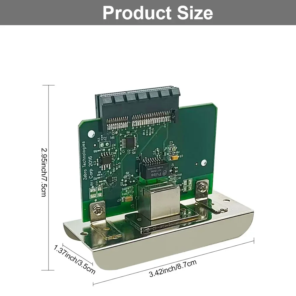 Wired Printer Card for Zebra ZT210 ZT220 ZT230 ，P1038204