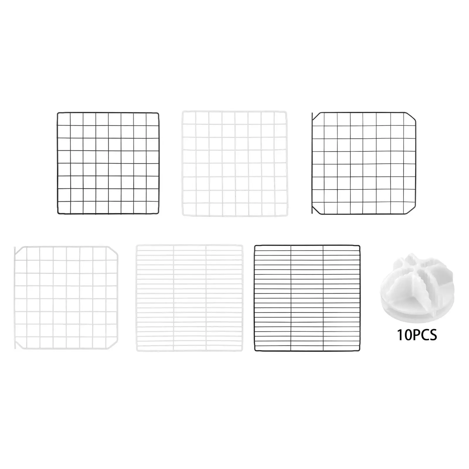 لوحة روضة الحيوانات الأليفة المحمولة DIY قفص سياج حديد للتخييم الهامستر أرنب صغير