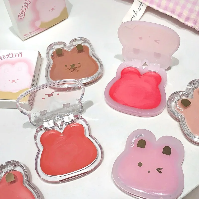 الأرنب متعدد عصا Waterlight توهج توسيع تمييز أحمر الخدود 3 في 1 بلسم ماكياج لطيف للخدود عيون الشفاه تركيبة نباتية الجمال #2