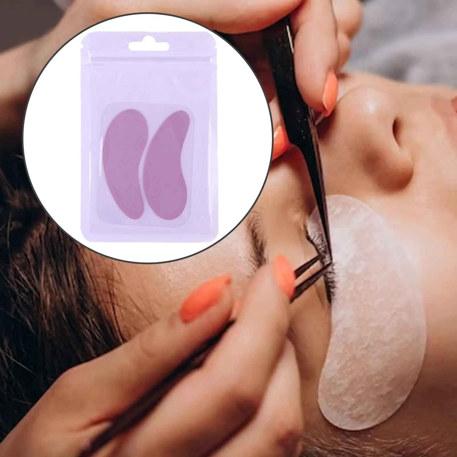 Soft Silicone Under Eye Pads for Eyelash Extension Perming Lifting Comfortable Reusable Patches Supplies Kit